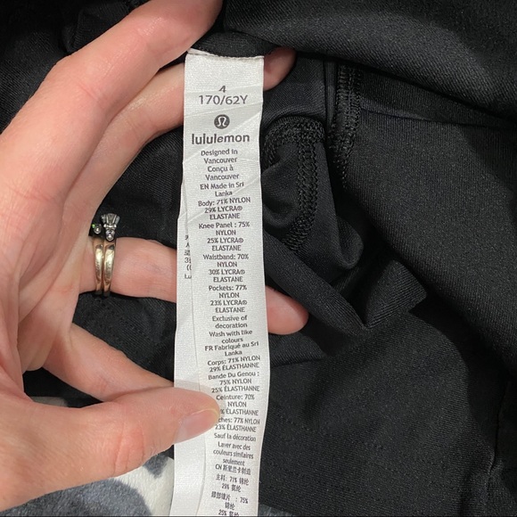 Lululemon • NWOT Black Crops 23” - Picture 10 of 10